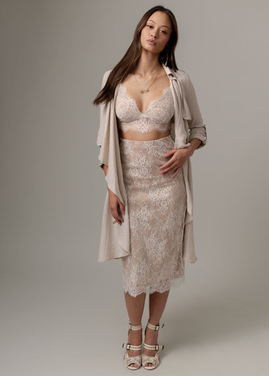 Bronarch Bralette in Cream