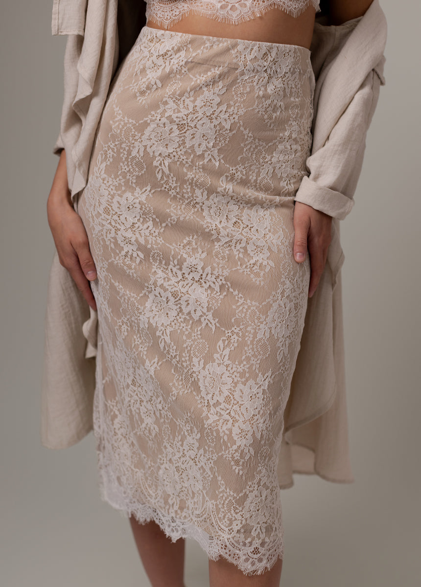 Branwren Skirt in Cream