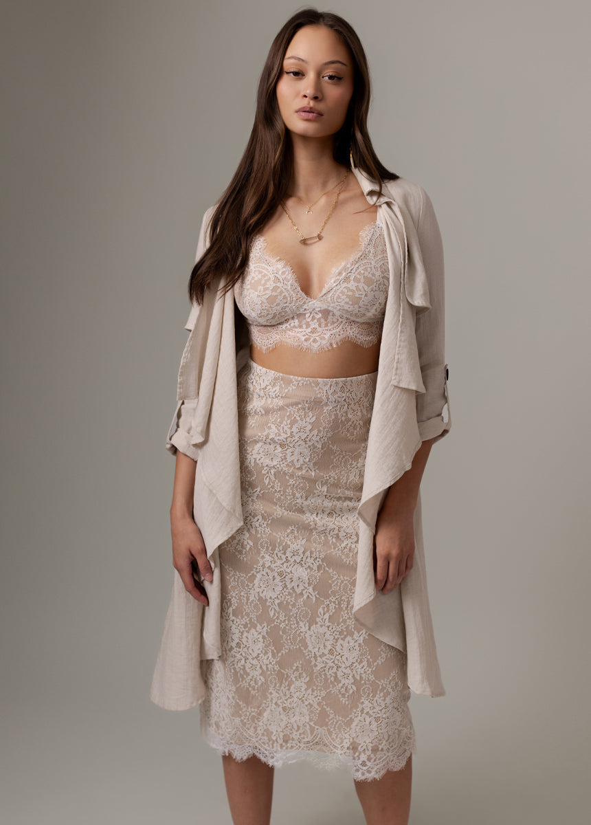 Bronarch Bralette in Cream