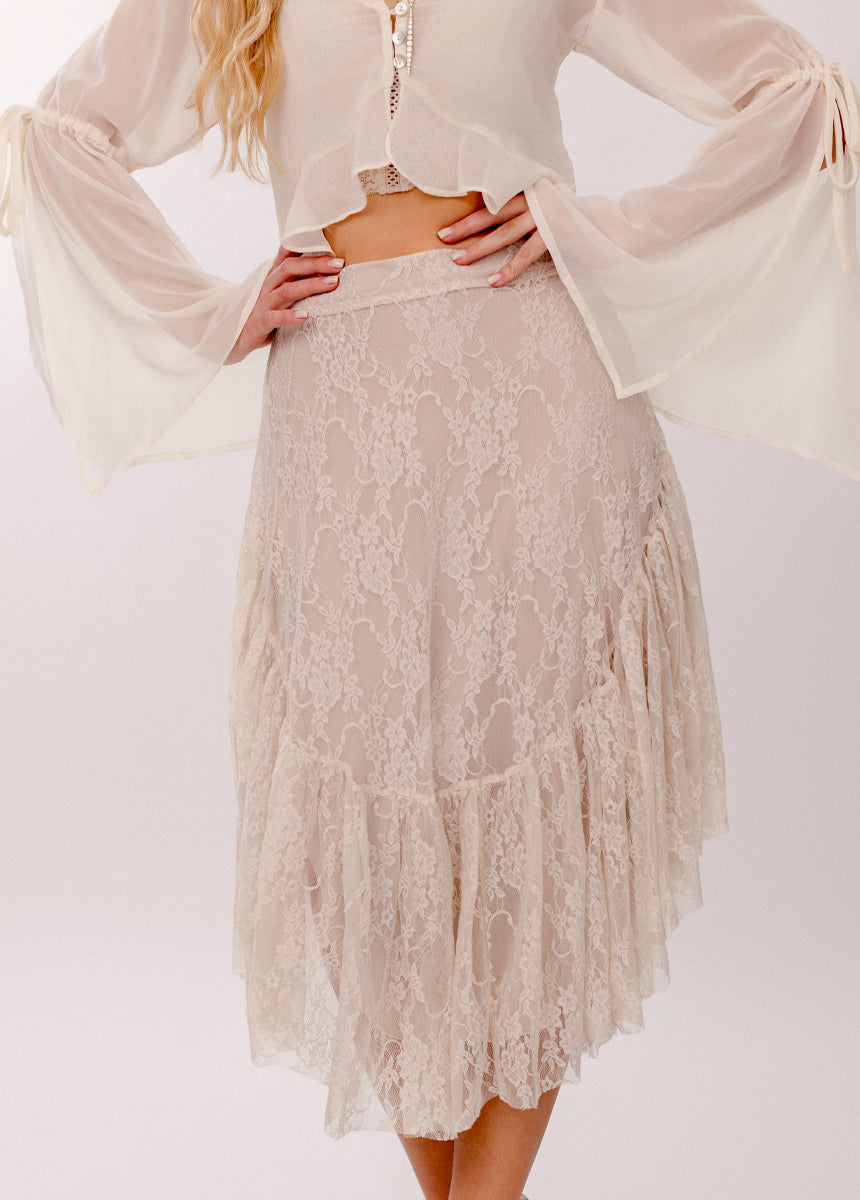 Candy Skirt in Lace Oat