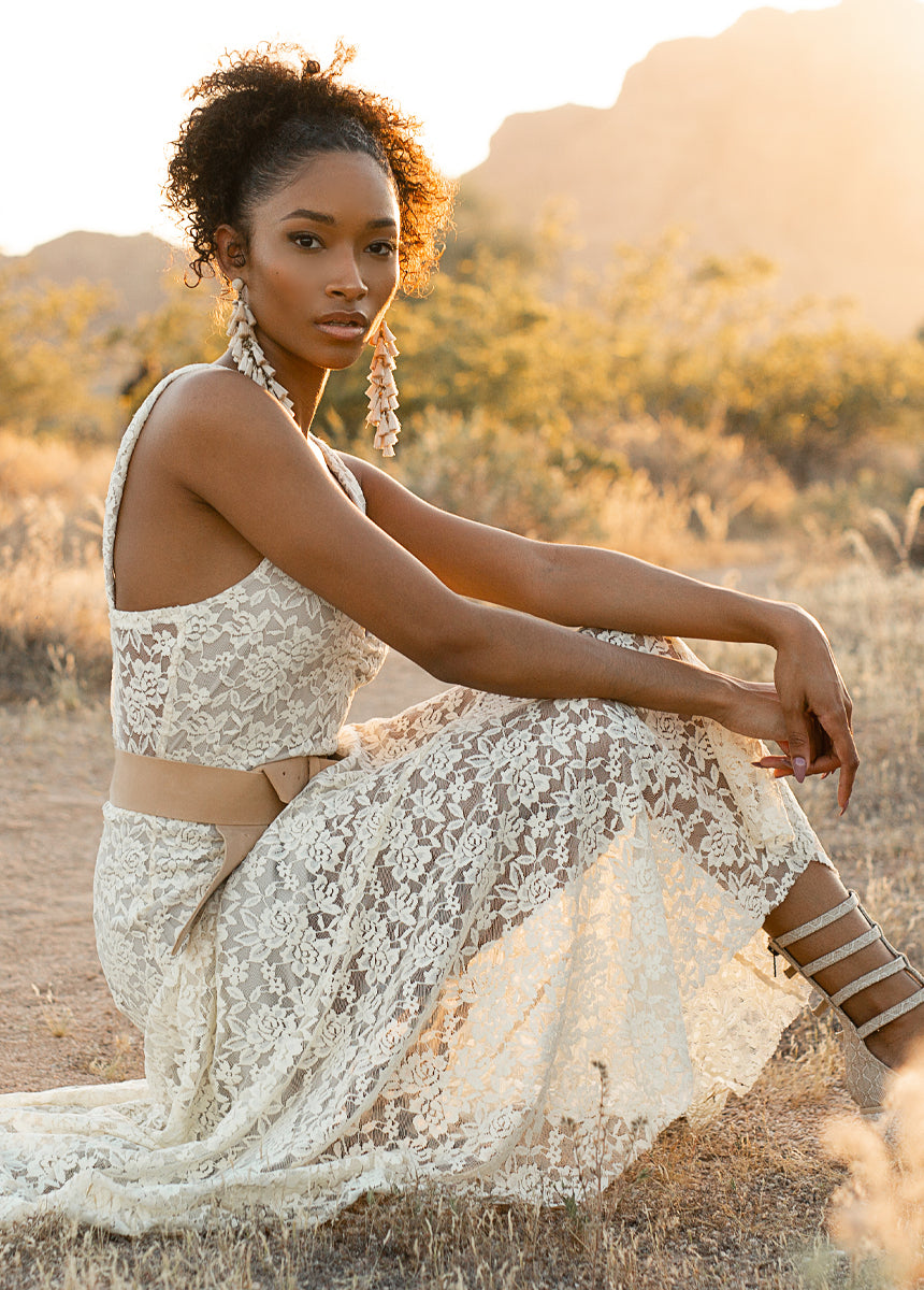 slipless dress Carmel Slip Dress in Turtledove