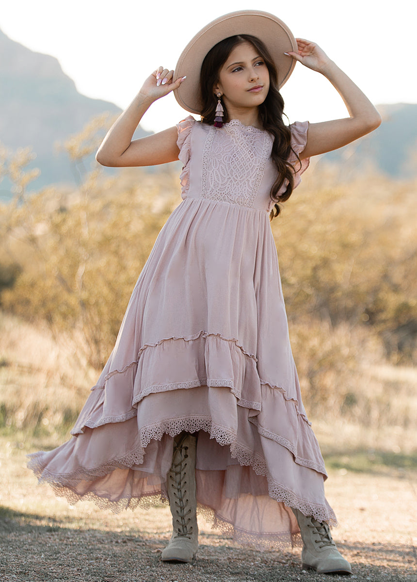 Cassia Dress in Lilac