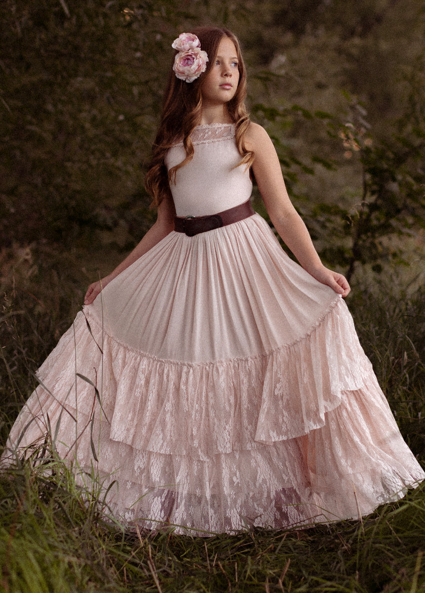 Catrin Dress in Shell