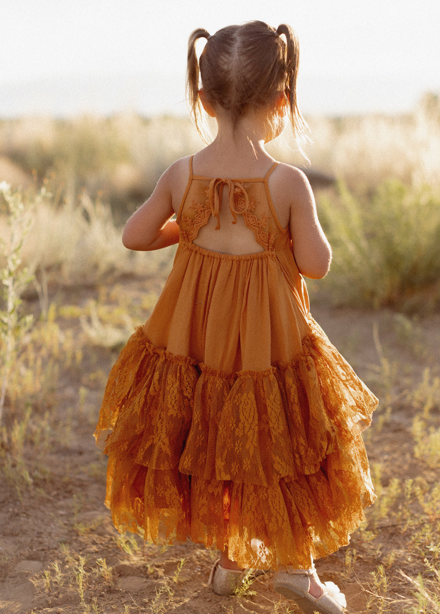 Catrina Dress in Marigold