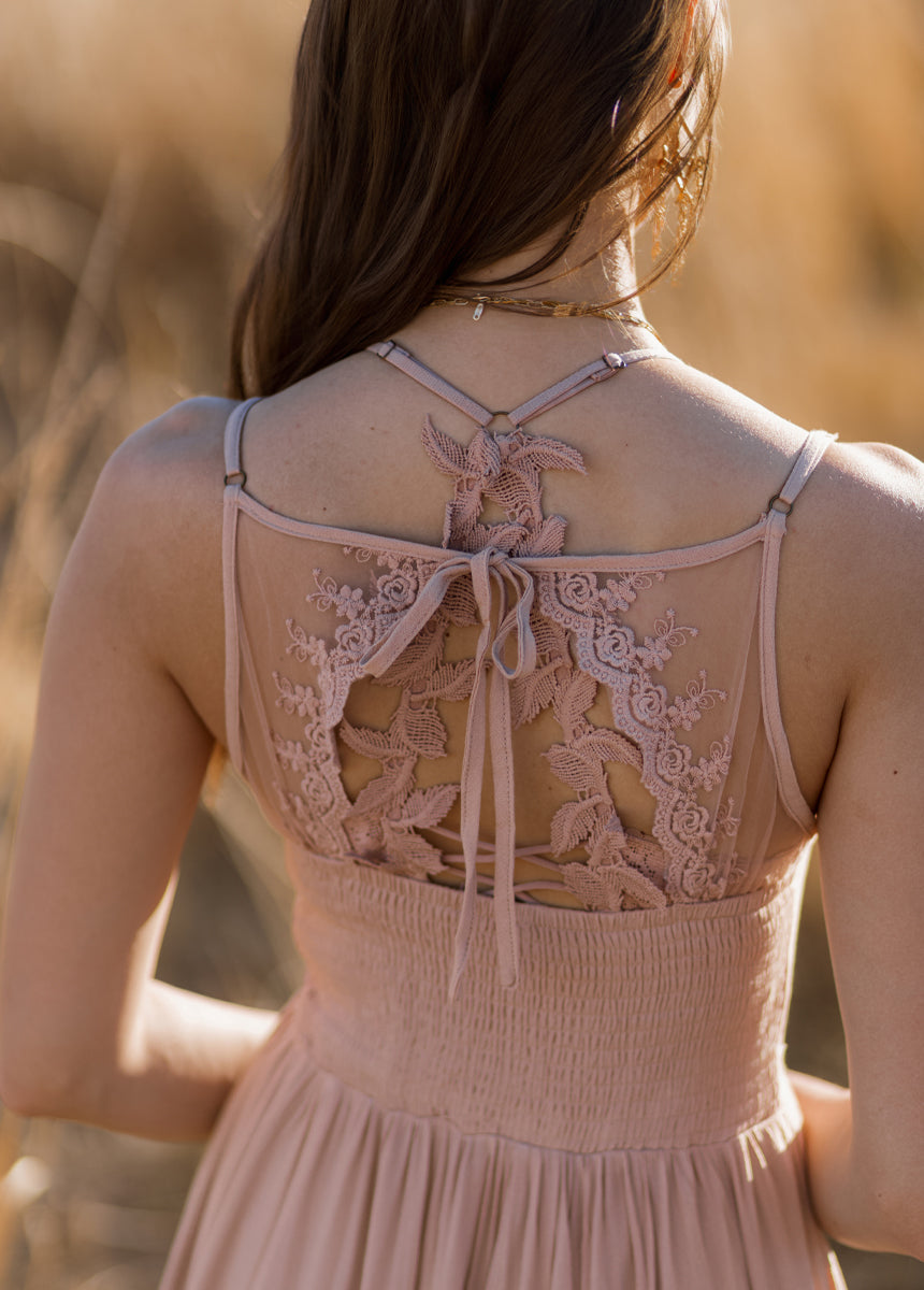 Christelle Dress In Desert Shell