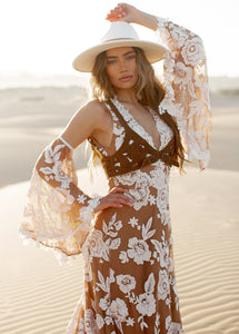 Salome Dress in Lily, Bohemian Bride
