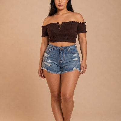 Serena Bikini in Brown