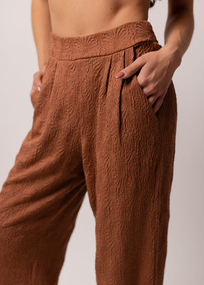 Collins Pant in Rosewood