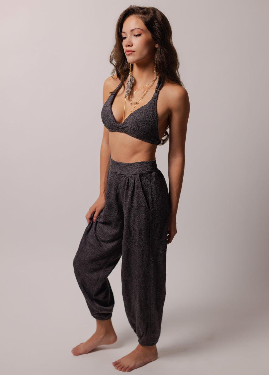 Haven Bralette in Heather Charcoal