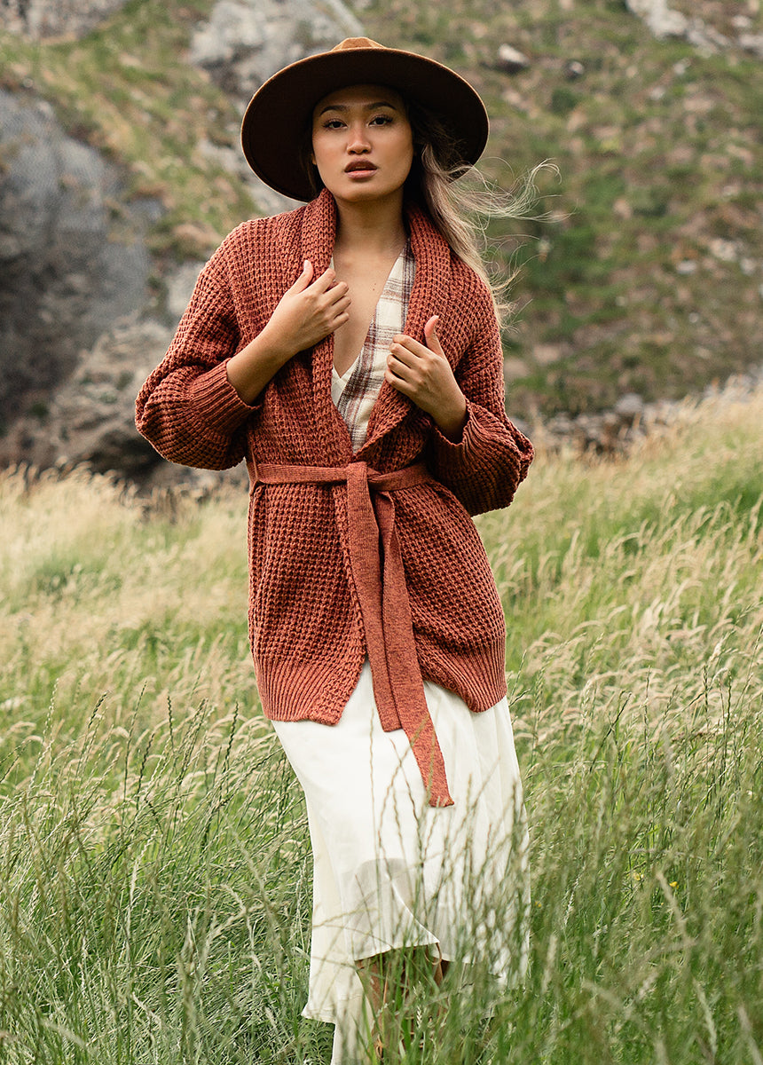Aurla Cardi in Brick Marl