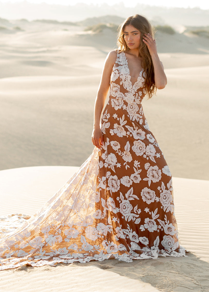 Salome Bridal Gown in Lily