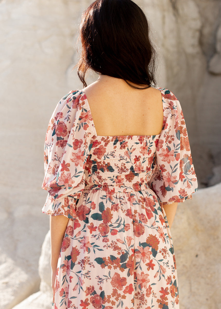 Quella Dress in Fall Floral