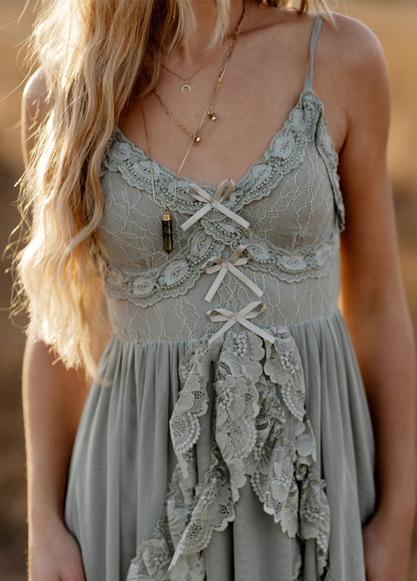 Dagala Dress in Seaglass - Joyfolie