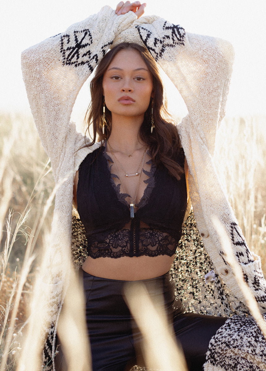 Danielle Bralette in Black