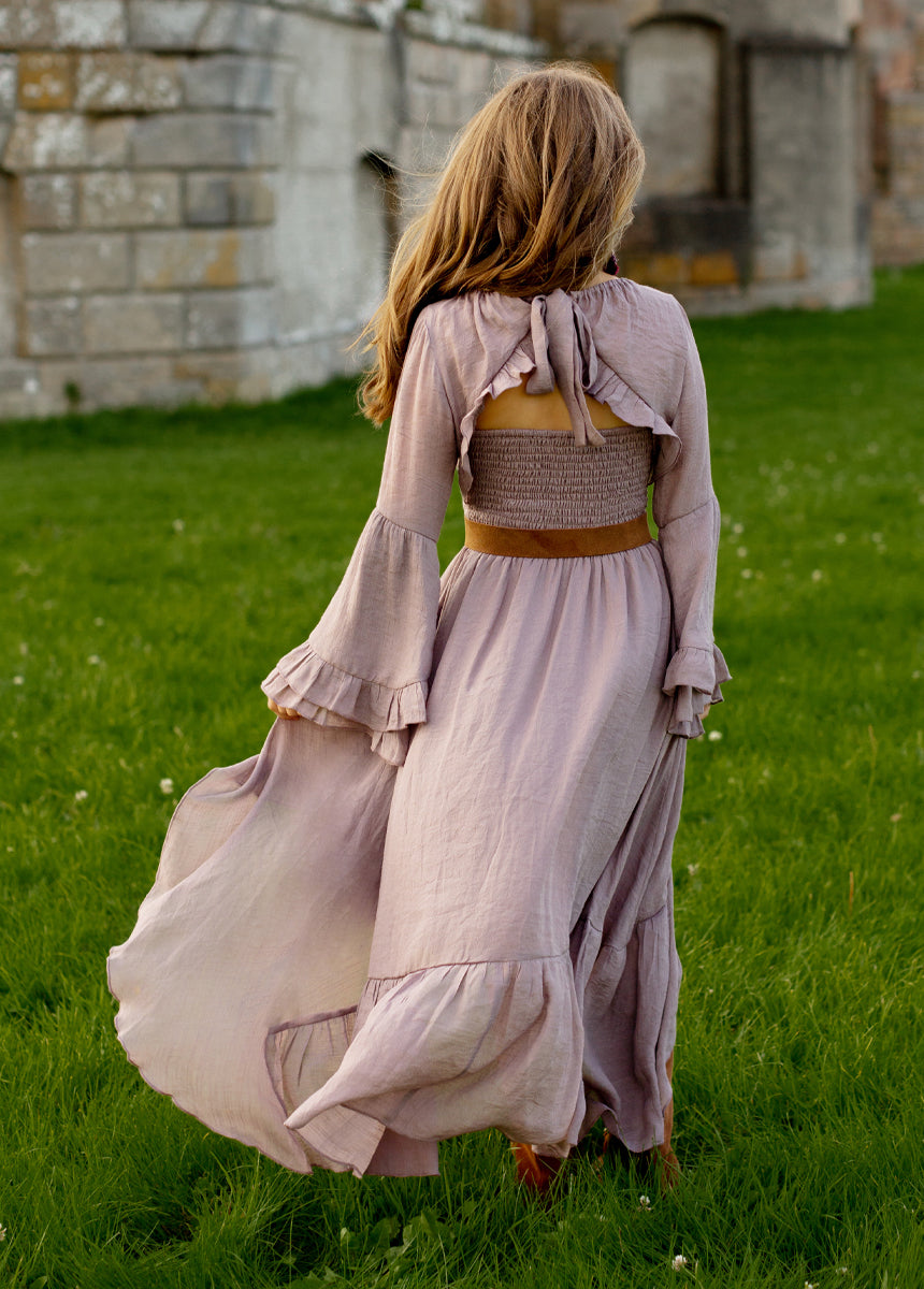 Divaya Dress in Lavender Fog