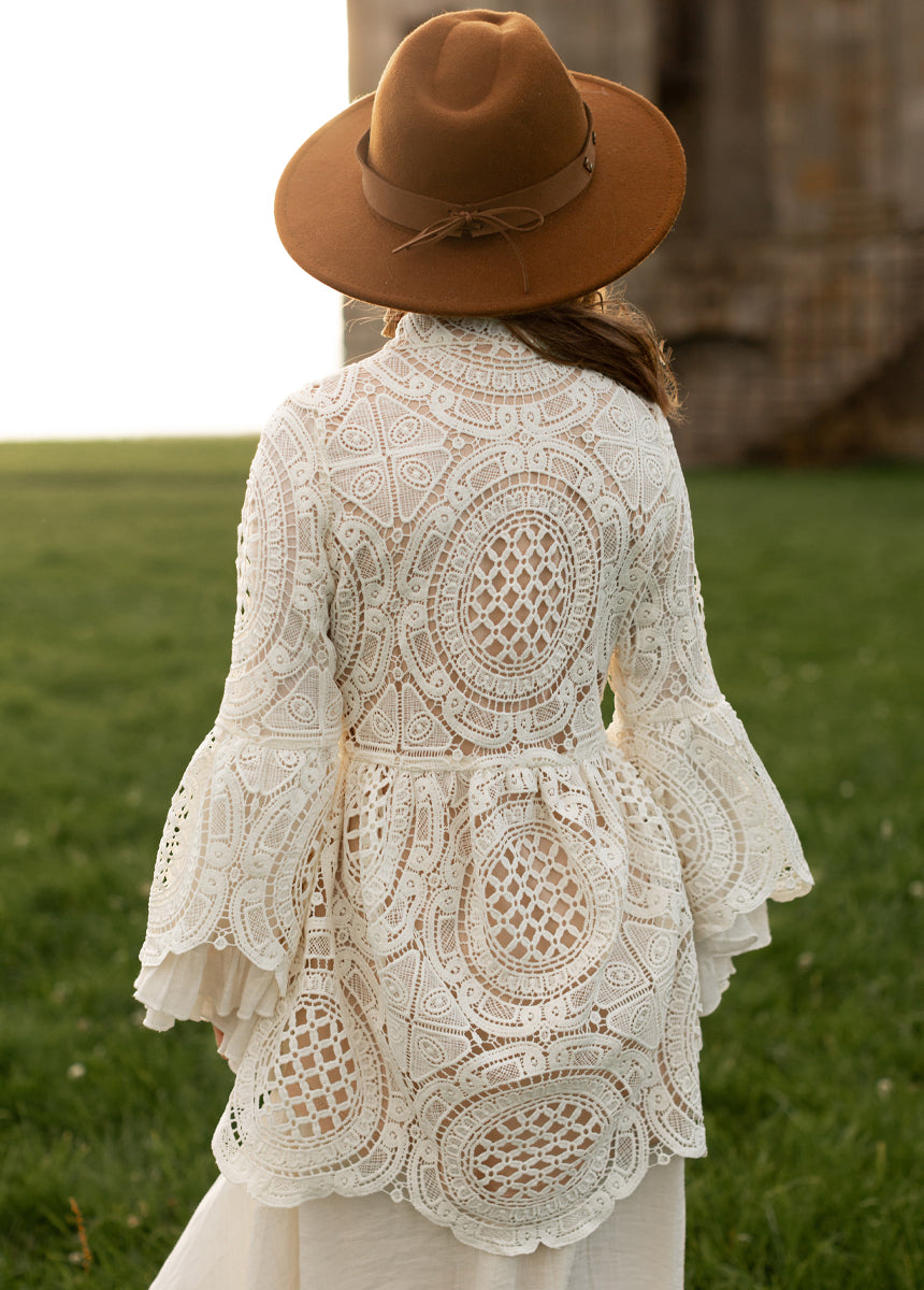 Mora Duster in Cream