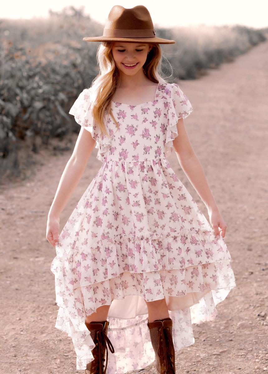 Dimia Dress in Lilac Ditsy Floral 6 Dimia Dress in Lilac Ditsy Floral 6