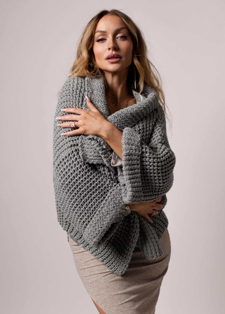 Doni Sweater in Whisper Blue