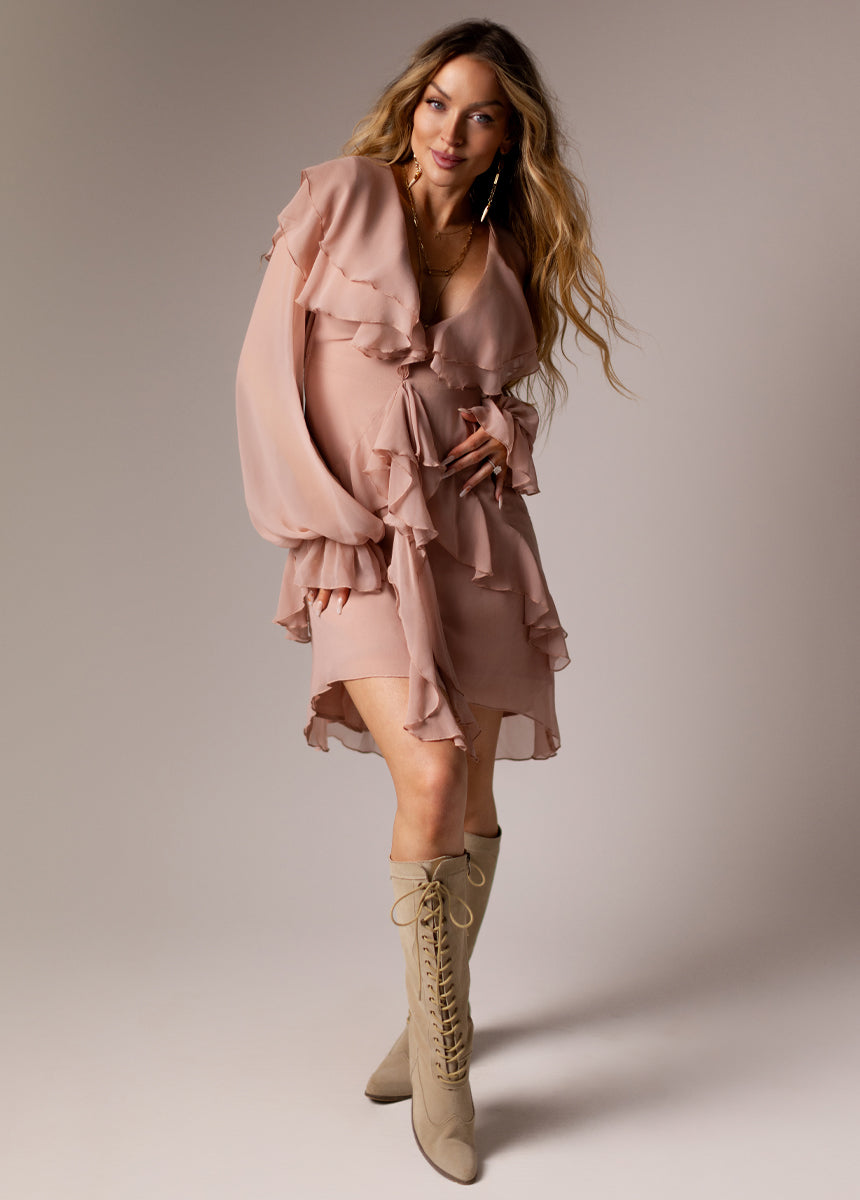 Elide Dress in Desert Shell