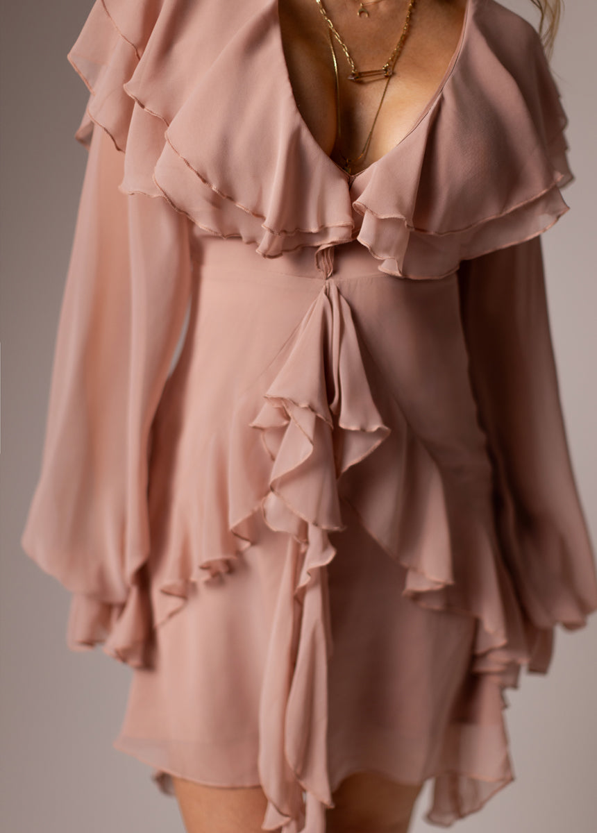 Elide Dress in Desert Shell