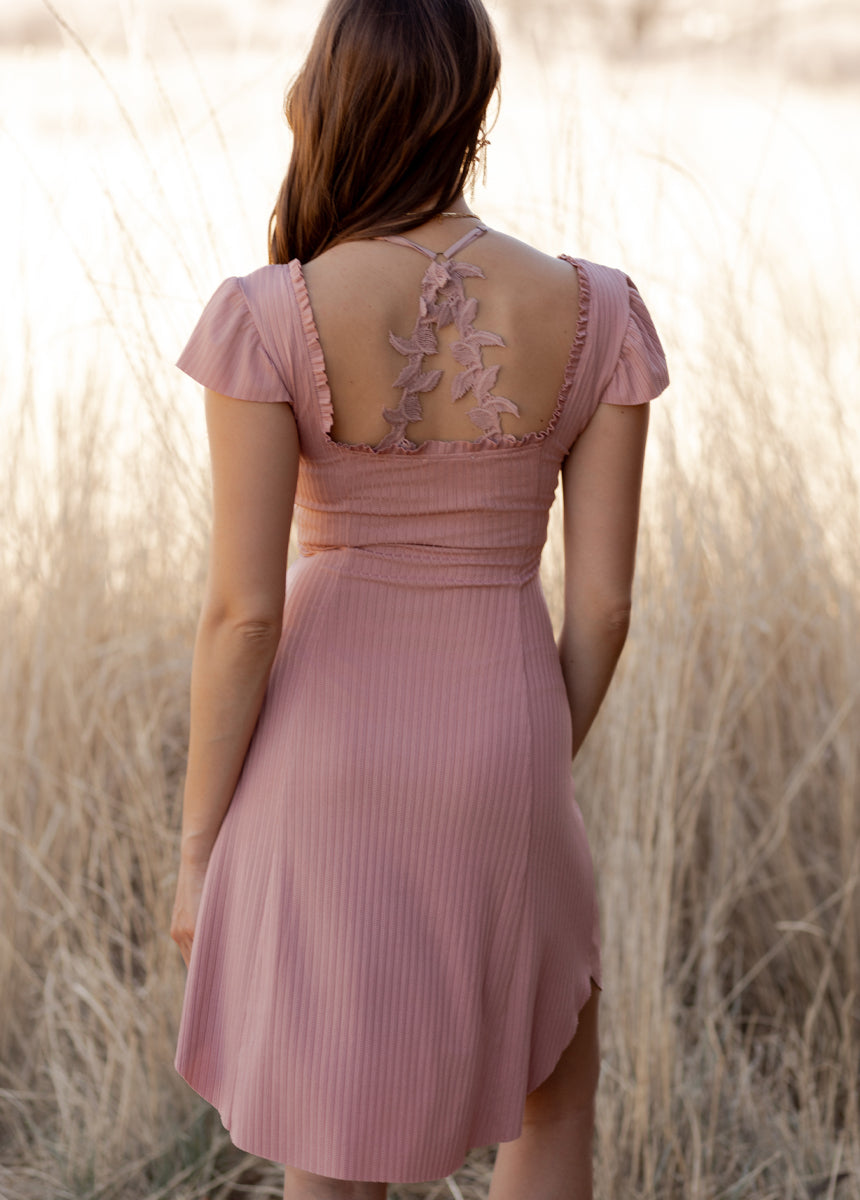 Emigene Dress in Rose