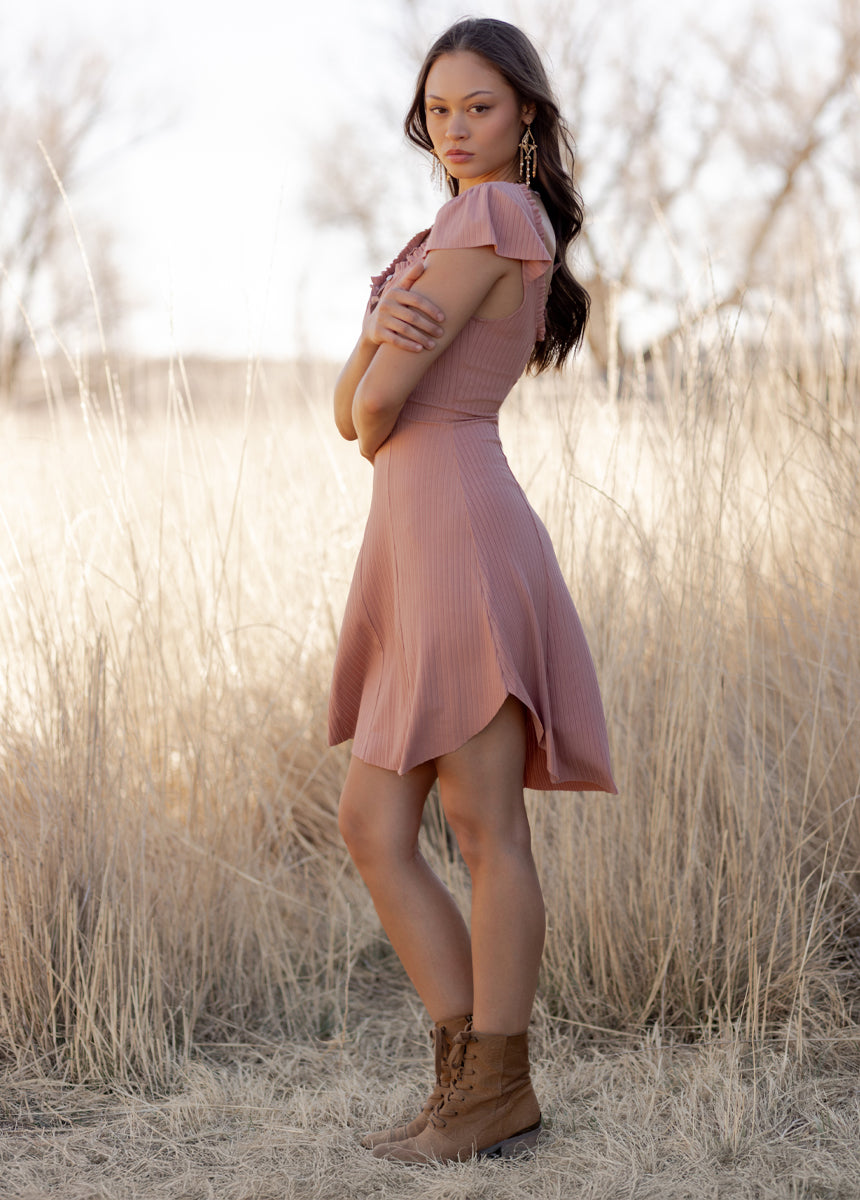 Emigene Dress in Rose