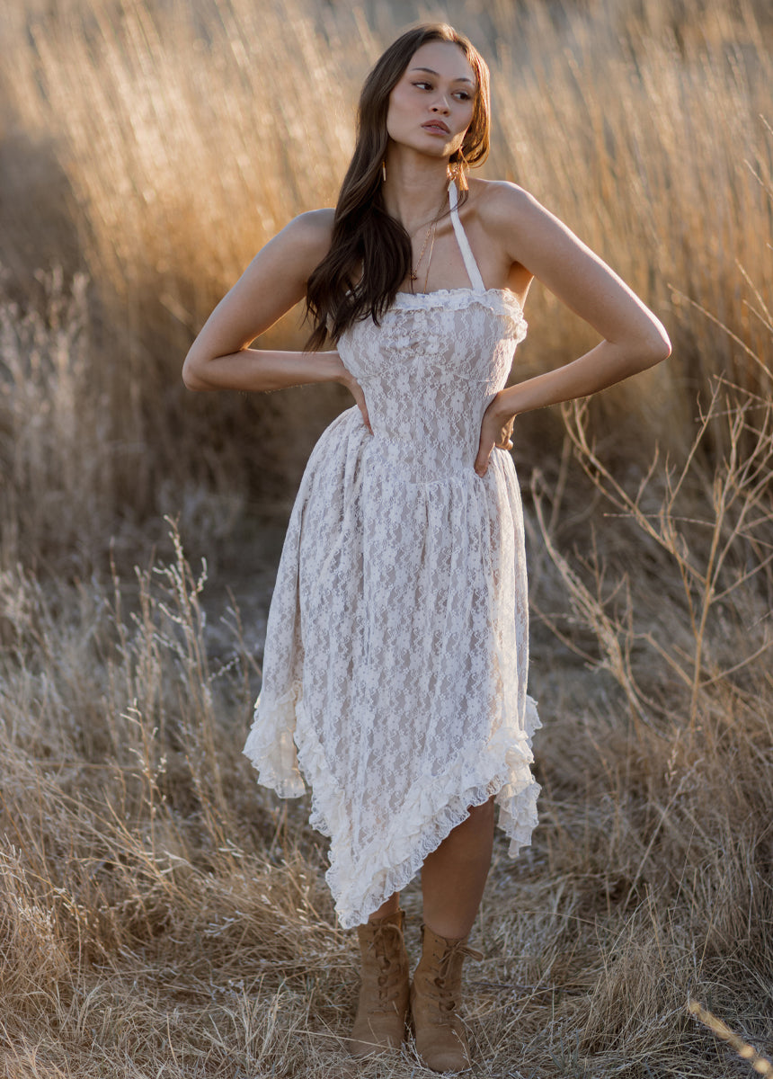 Erma Dress in Cream