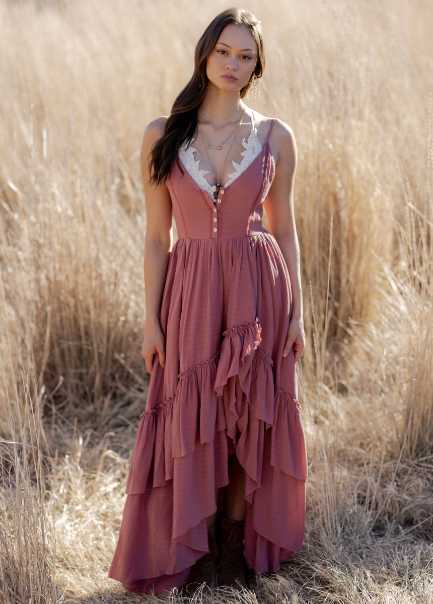 Everlie Dress in Clay