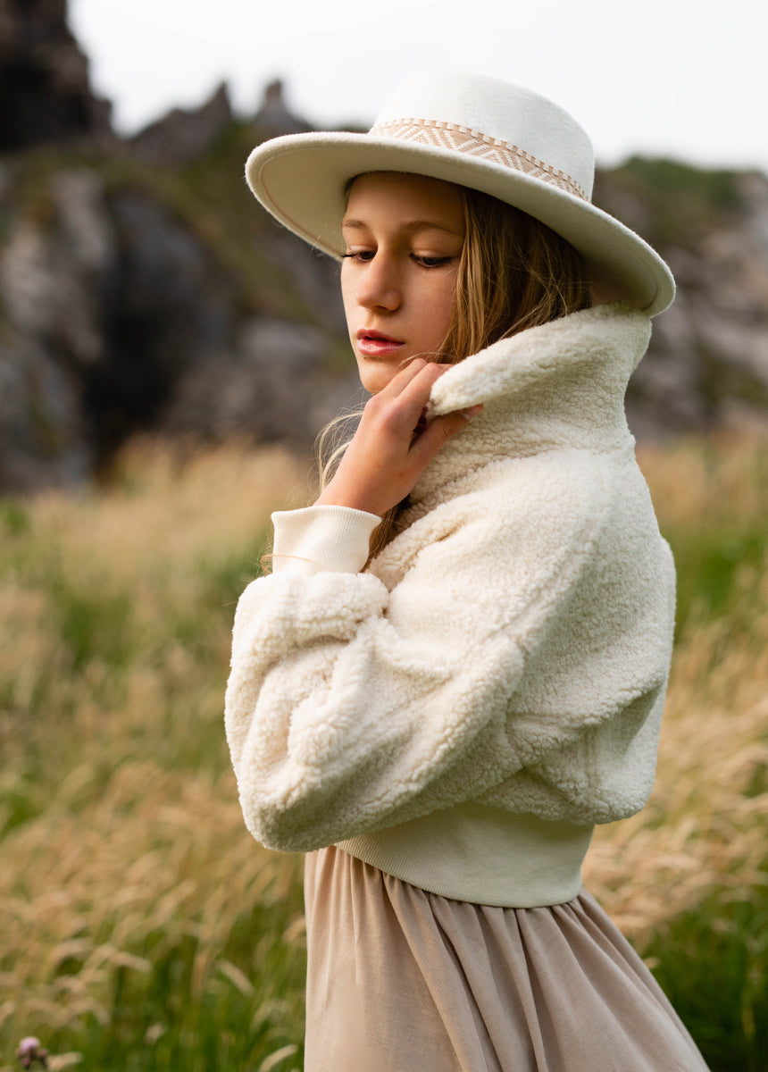 Luxury Jacket in Ecru