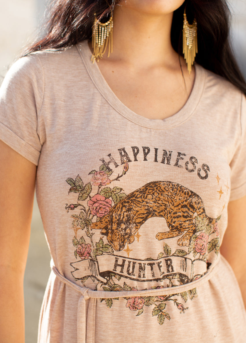 Caitlyn Dress in Heather Oat