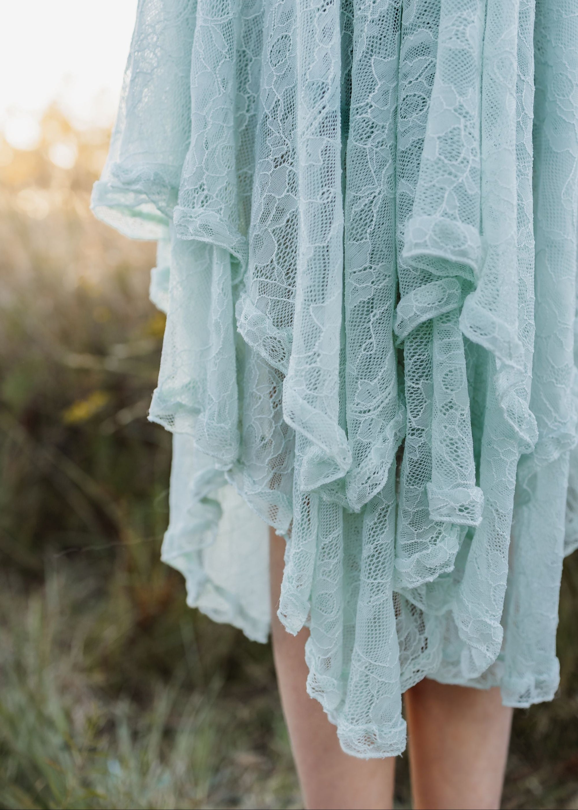 Fennia Dress in Barely Blue