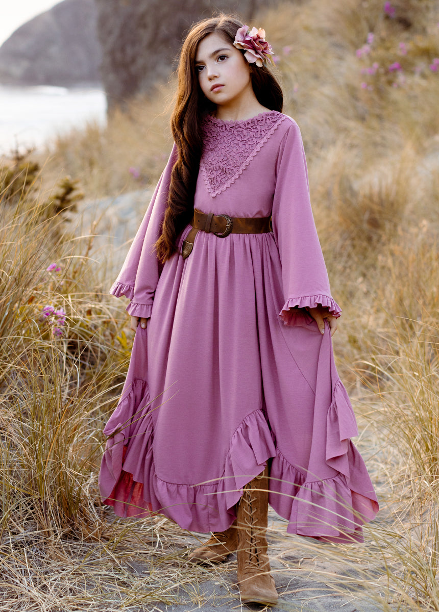 Fernanda Dress in Ashe Rose