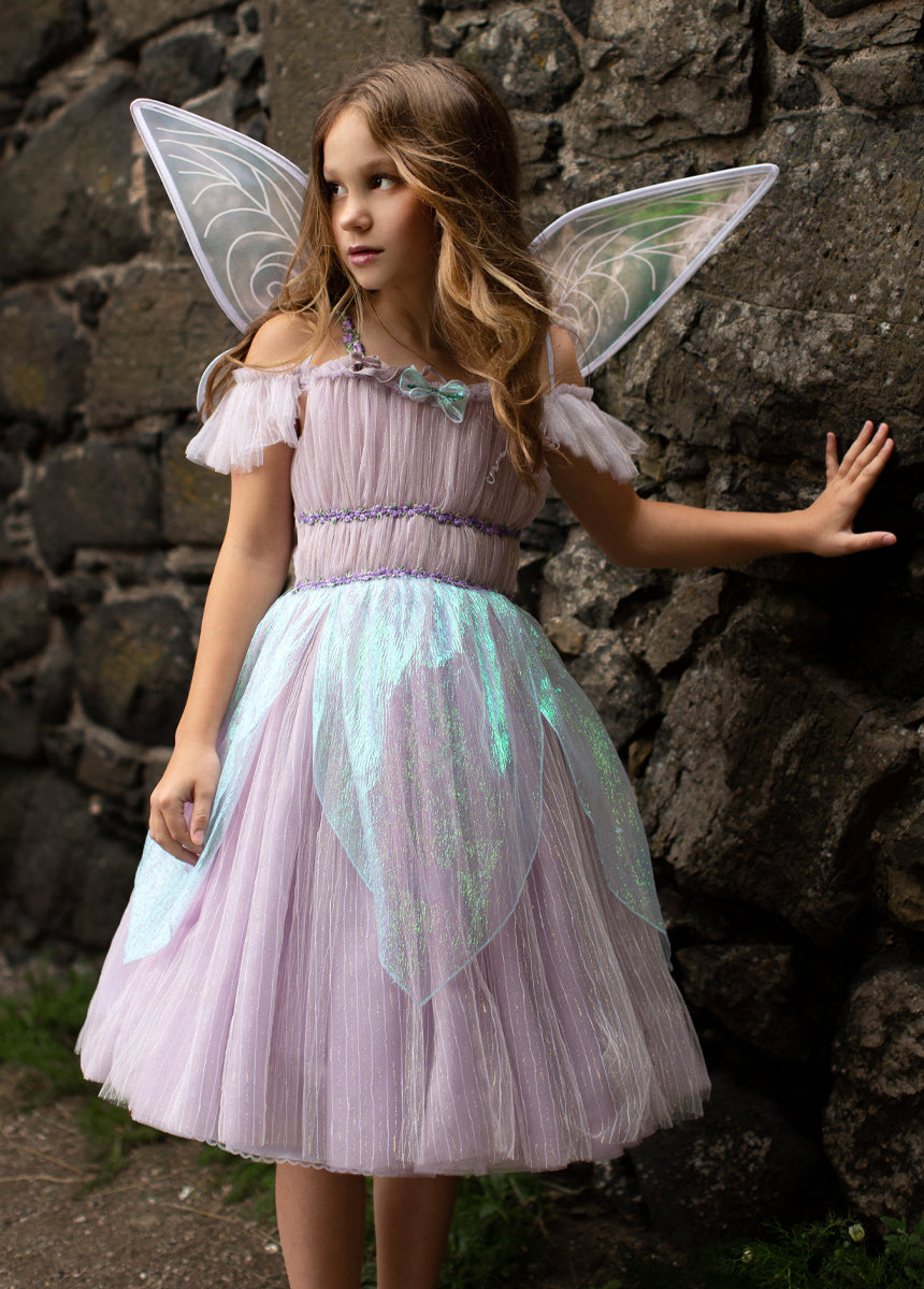Fairy Costume Set in Lavender Fog