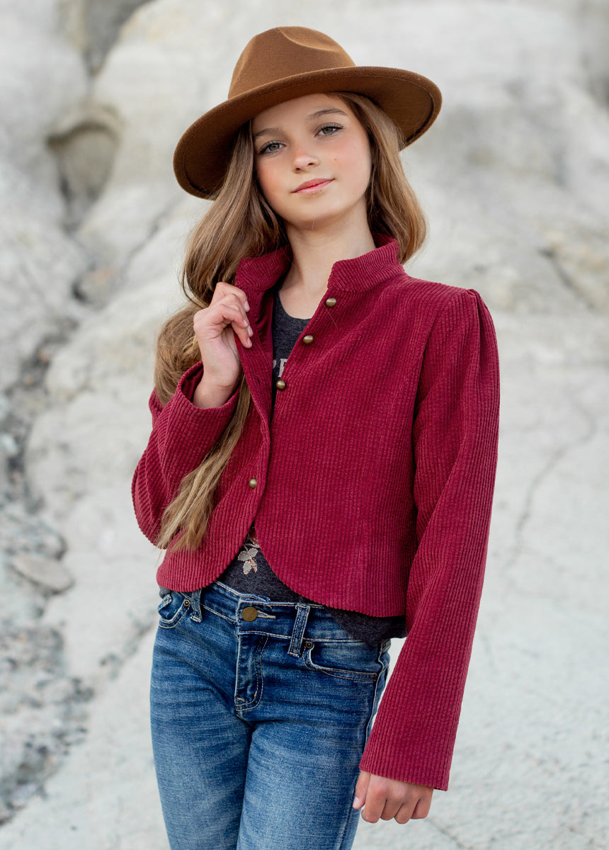 Christy Jacket in Mesa Rose