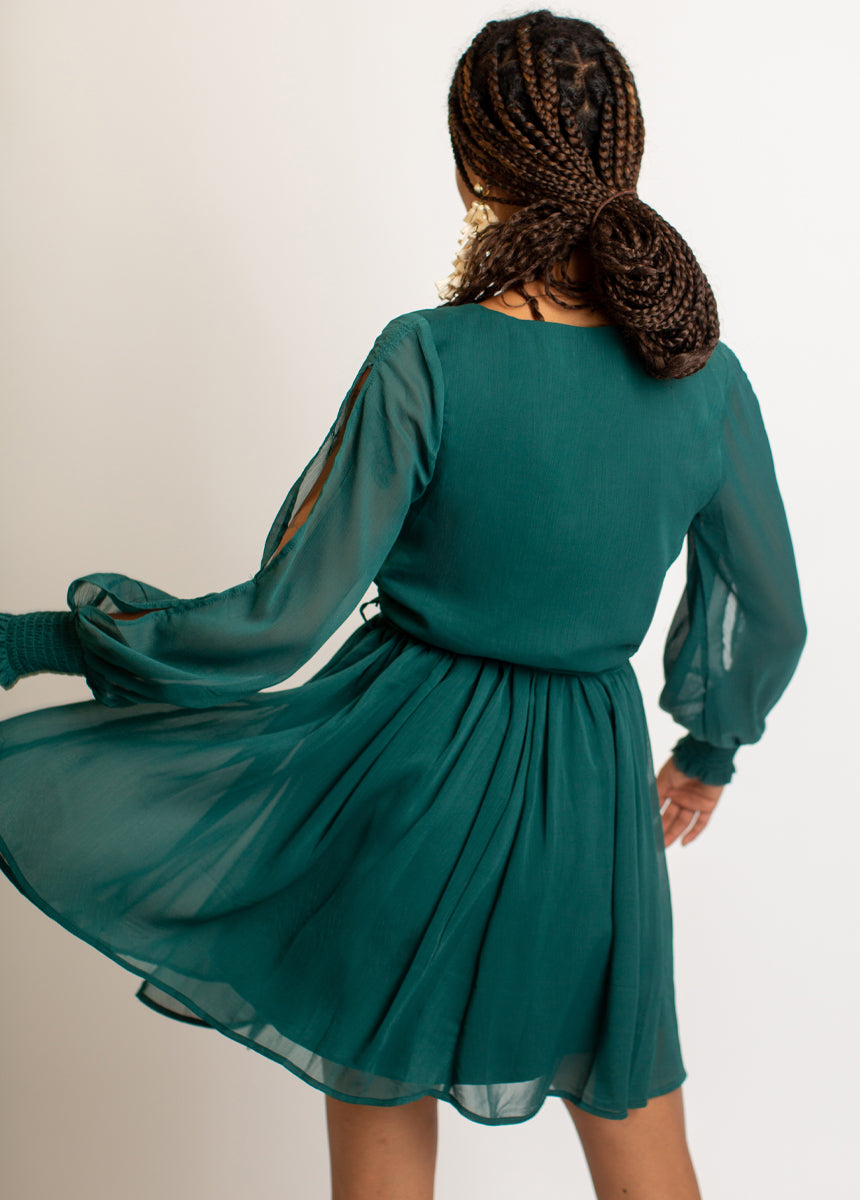 jungle green colour dress Wild In The Jungle Printed Maxi Dress - Green
