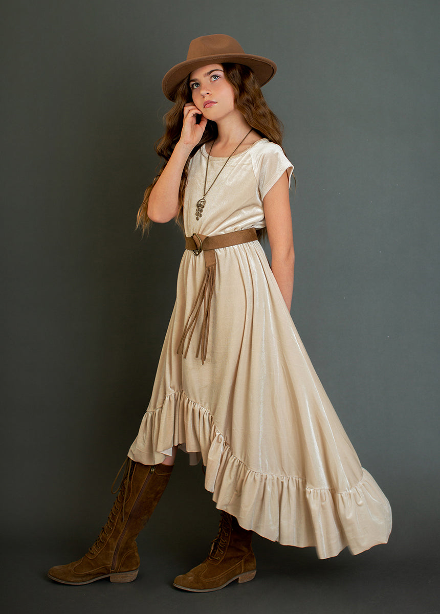 Aleena Dress in Ivory