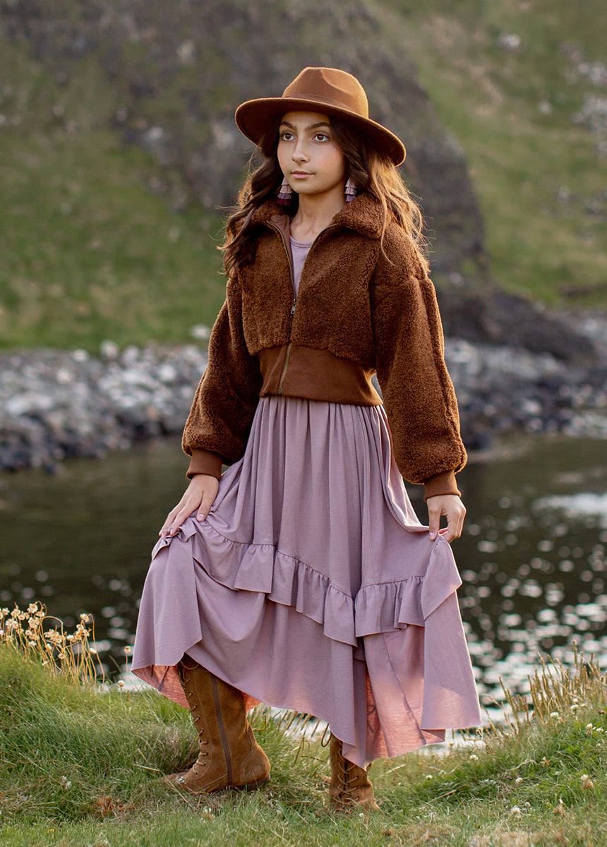 Harley Dress in Dusty Orchid