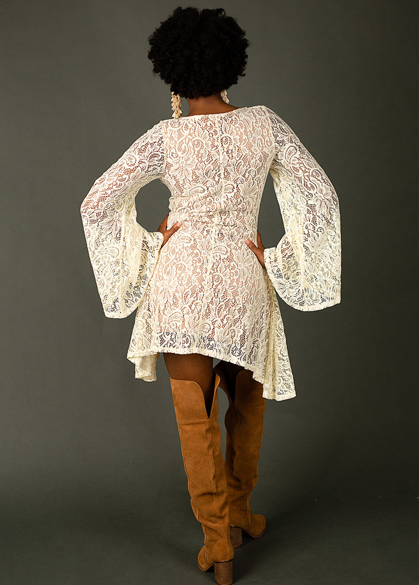 jaala dress in cream retrofete Jaala Dress in Cream