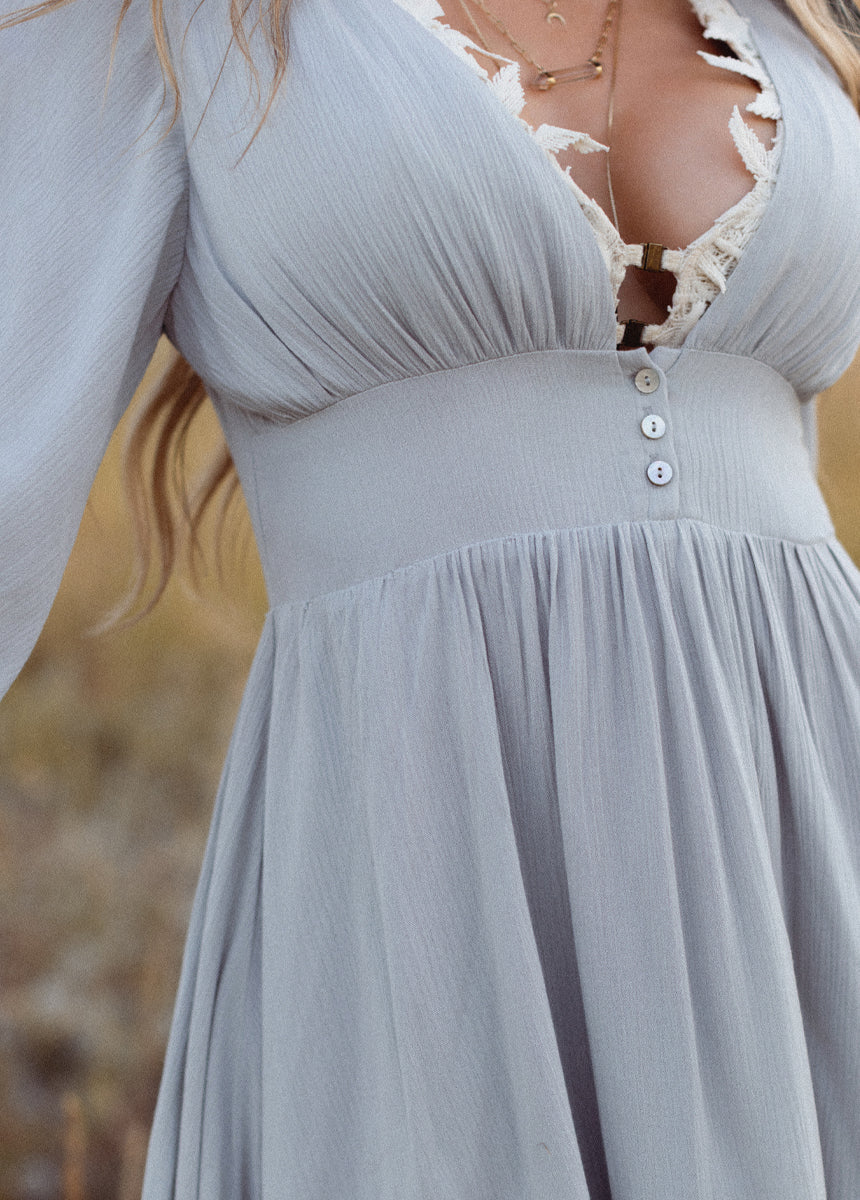Galinda Dress in Whisper Blue