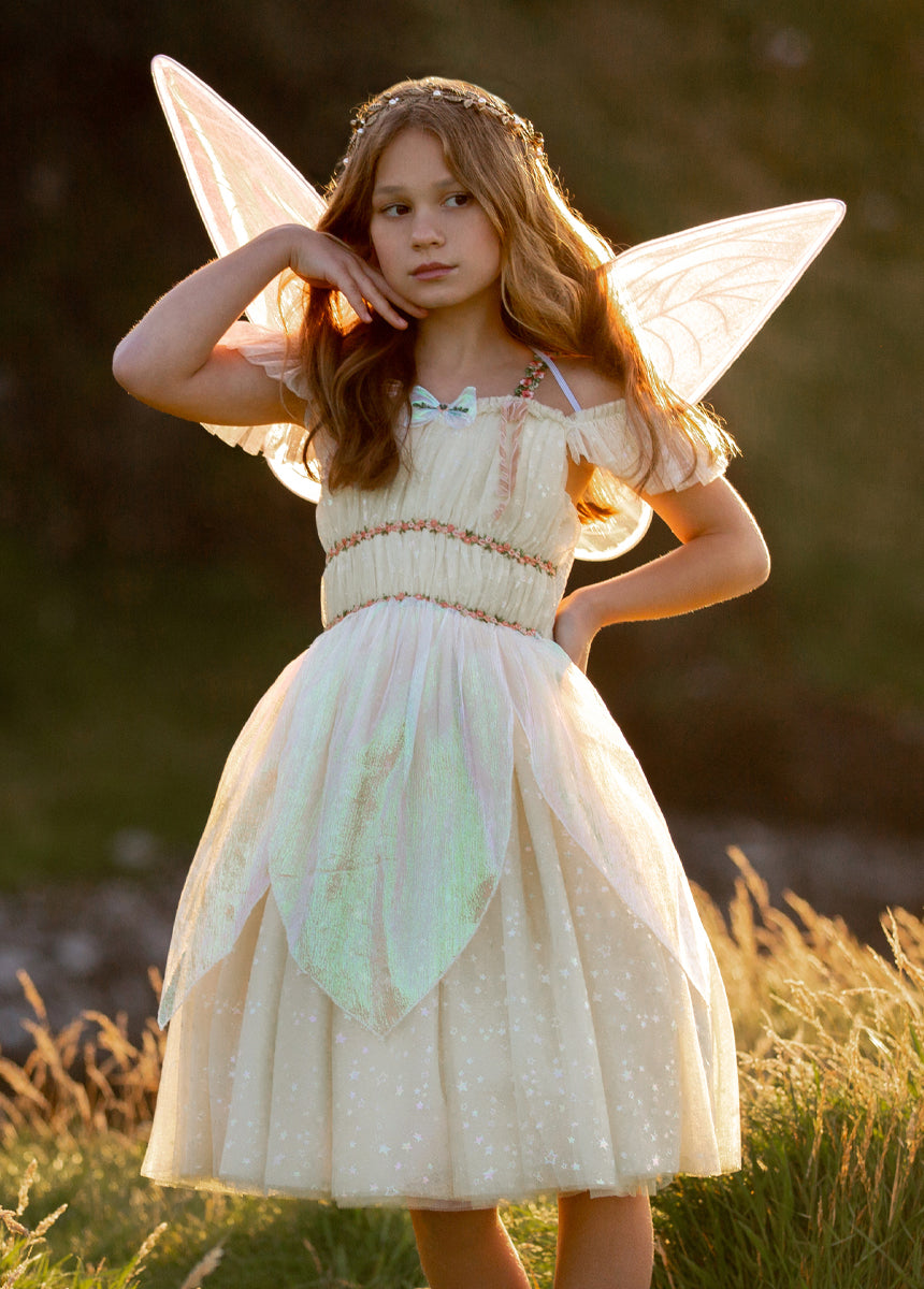 Fairy Costume Set in Cream - Joyfolie Fairy Costume Set in Cream - Joyfolie
