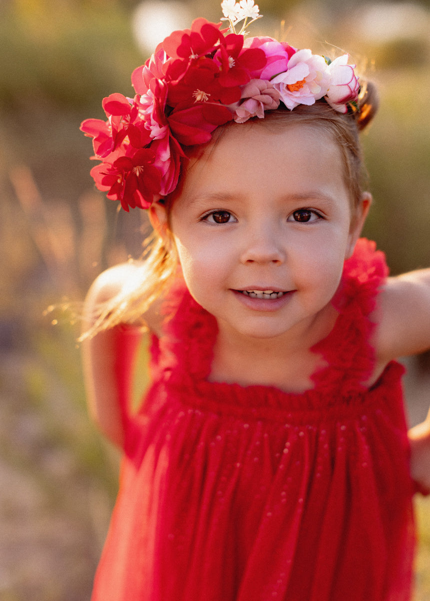 Girls Gift Set in Blush Floral