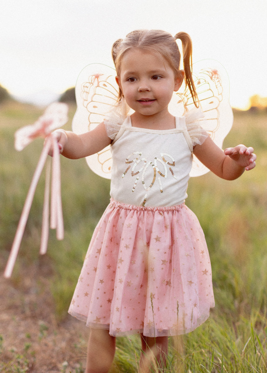 Girls Gift Set in Blush Floral