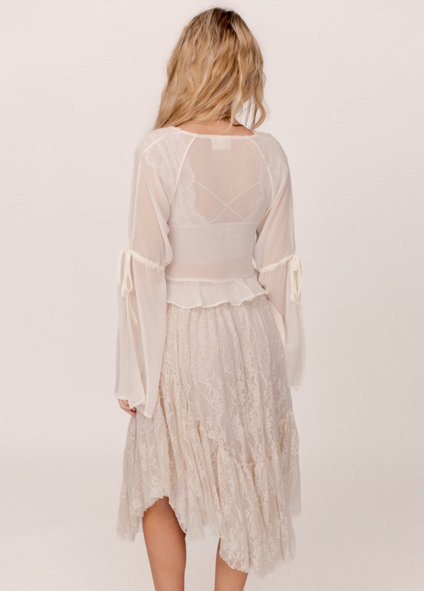 Candy Skirt in Lace Oat