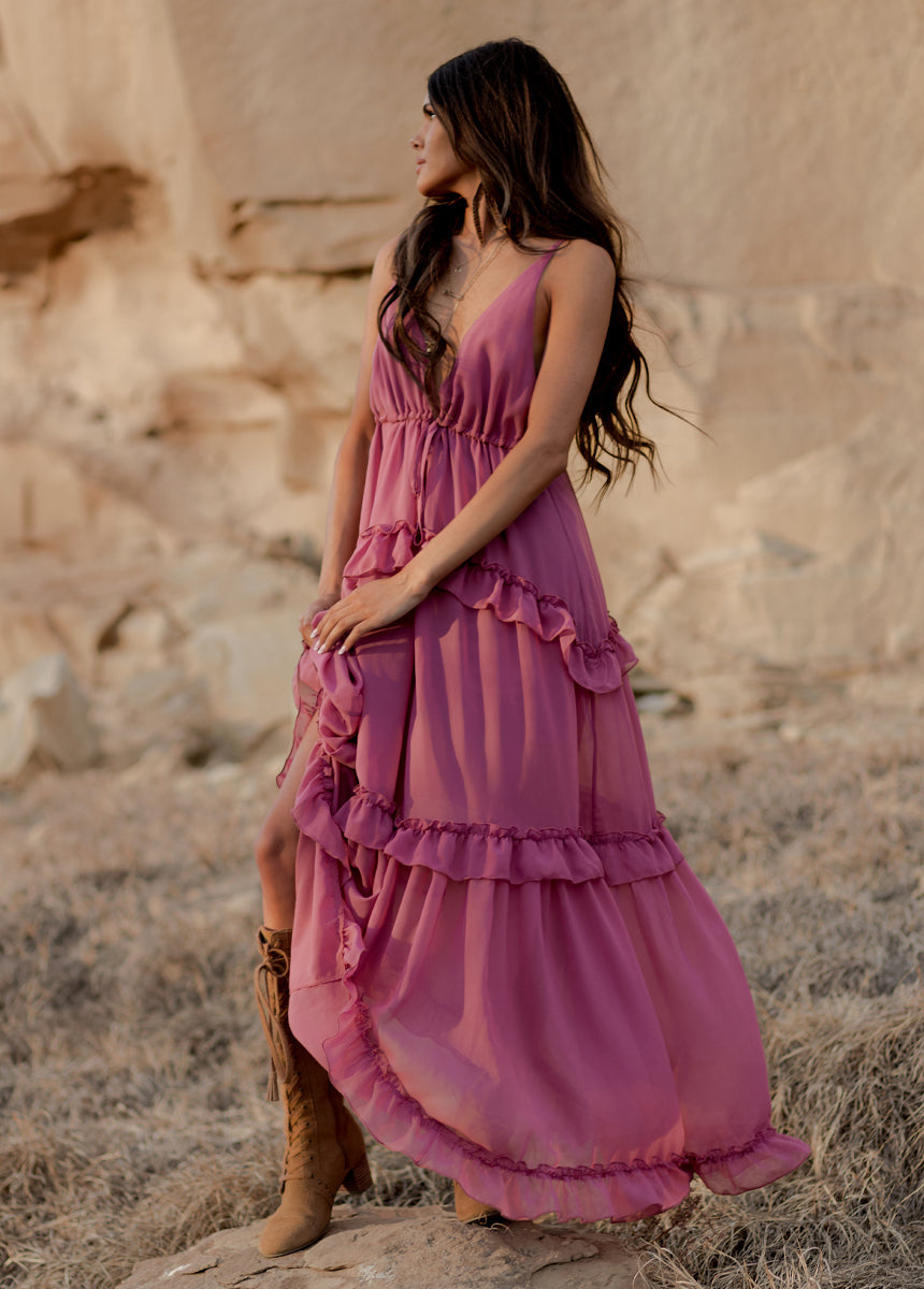 Hadleigh Dress in Orchid