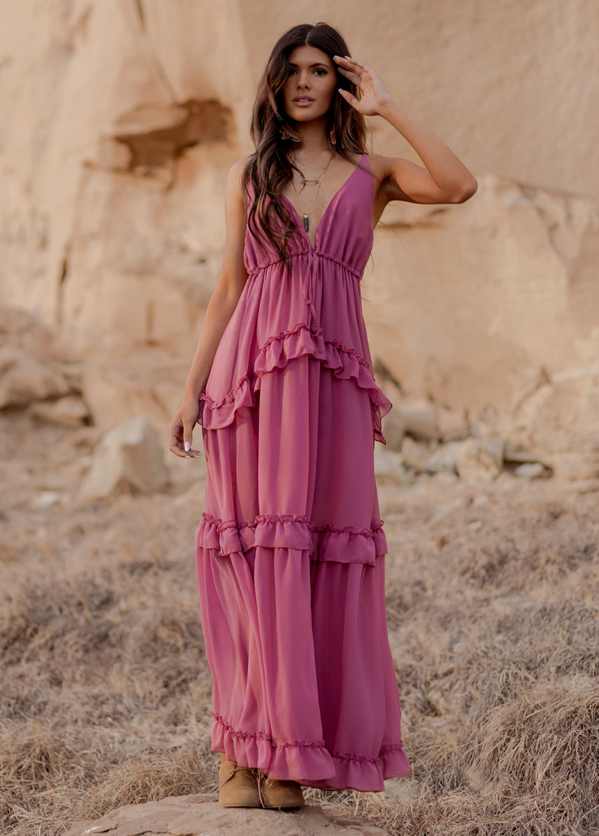 Hadleigh Dress in Orchid