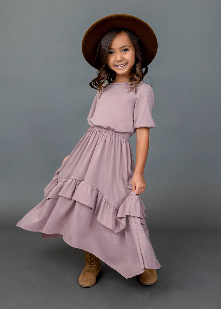 Harley Dress in Dusty Orchid