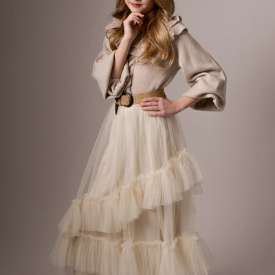 Havana Skirt in Cream