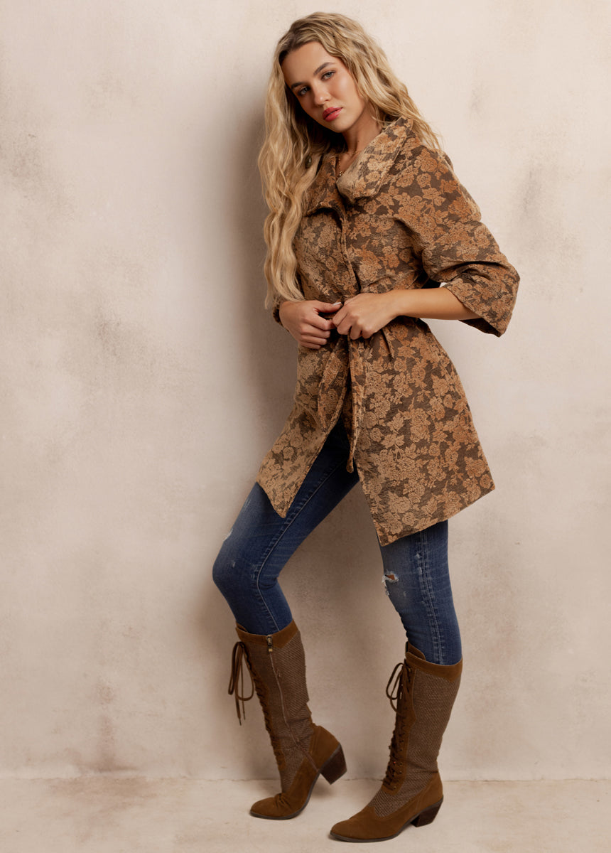 Hedy Jacket in Brown