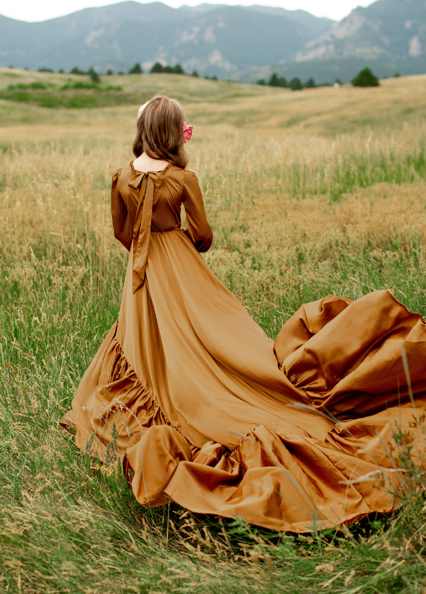 honey brown dress Denver Bridesmaid Dress by Tania Olsen Honey