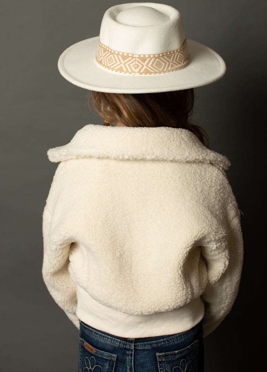 Luxury Jacket in Ecru